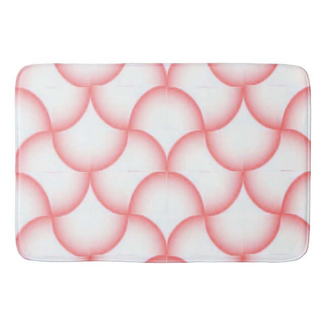 "Vibrant Flow - Large Bath Mat" Mat (Front)