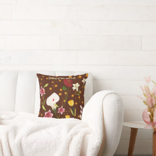 Vibrant Flowers Cushion