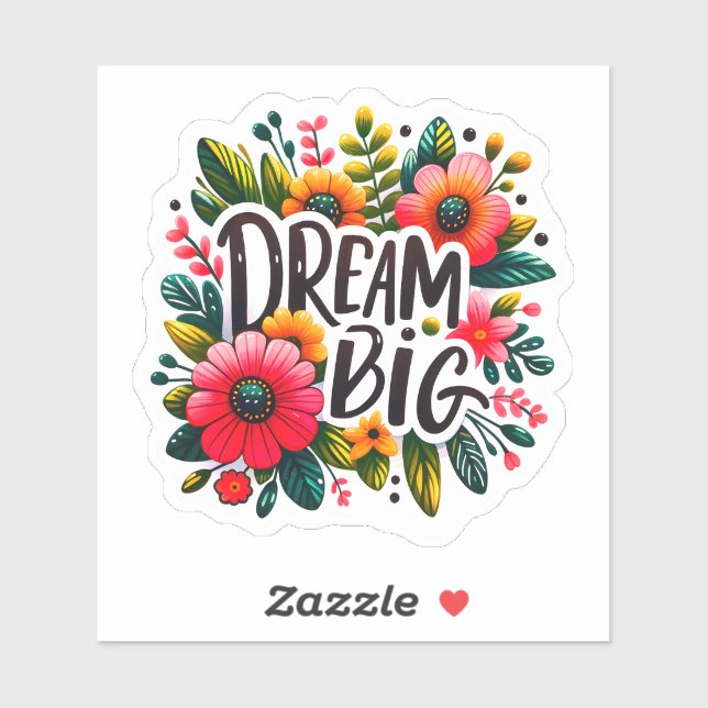 Vibrant Flowers Inspire Dreams (Sheet)
