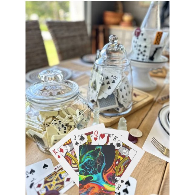 Vibrant Fluid Art Playing Cards (Creator Uploaded)