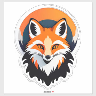 Vibrant Fox Head