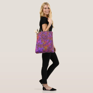 Vibrant Fractal Tote Bag