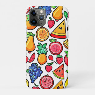 Vibrant Fruit Pattern iPhone 11 Pro Case