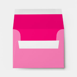 Vibrant Fuchsia Hot Pink Custom Friendly Decor Envelope