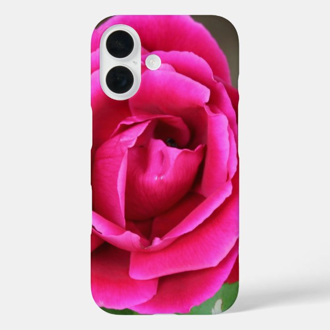 Vibrant Fuchsia Pink Rose Blossom Makro Case-Mate  iPhone Case (Back)