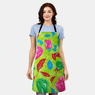 Vibrant Garden Bloom Apron