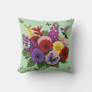  Vibrant Garden pillow