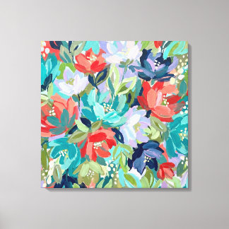 Vibrant Garden Symphony Canvas Print