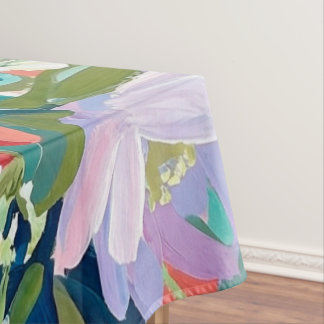 Vibrant Garden Symphony Tablecloth