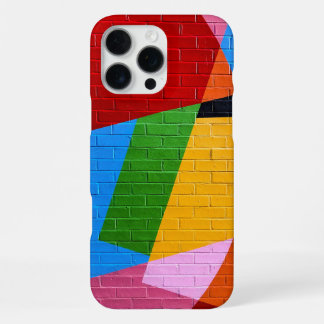 Vibrant Geometric Brick Wall Phone Case