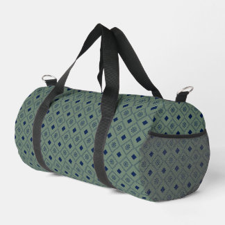 Vibrant Geometric Duffle Bag