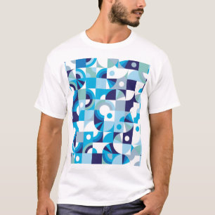 Vibrant Geometric: Modern Seamless T-Shirt
