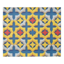 Vibrant Geometric Pattern with Bold Colours