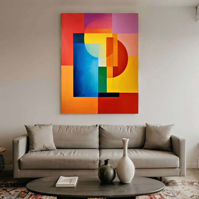 Vibrant Geometry Poster (Creator Uploaded)