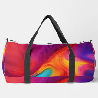 "Vibrant Gradient Splash Bag Texture: