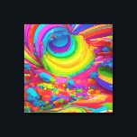 Vibrant Graffiti Burst - Colourful Pop Art Canvas<br><div class="desc">Elevate your space with our exclusive Gallery Wrapped Canvas featuring a dynamic explosion of black, pink, blue, orange, and purple hues. Immerse yourself in the urban energy of this graffiti-inspired pop art, meticulously crafted in a sleek vector style. Perfect for adding a bold and contemporary touch to your home or...</div>