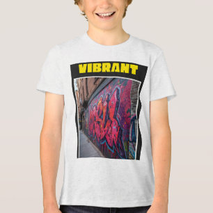 Vibrant Grafitti Design Tshirt