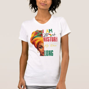 Vibrant Headwrap Illustration T-Shirt