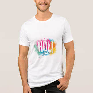 Vibrant Holi Splash Graphic Tee