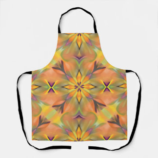 Vibrant Home Decor Apron - Soft Colour Digital Pri