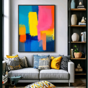 Vibrant Horizon Canvas Print