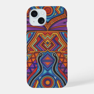 Vibrant Huichol Animal Spirit Phone Case