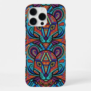 Vibrant Huichol Animal Spirit Phone Case