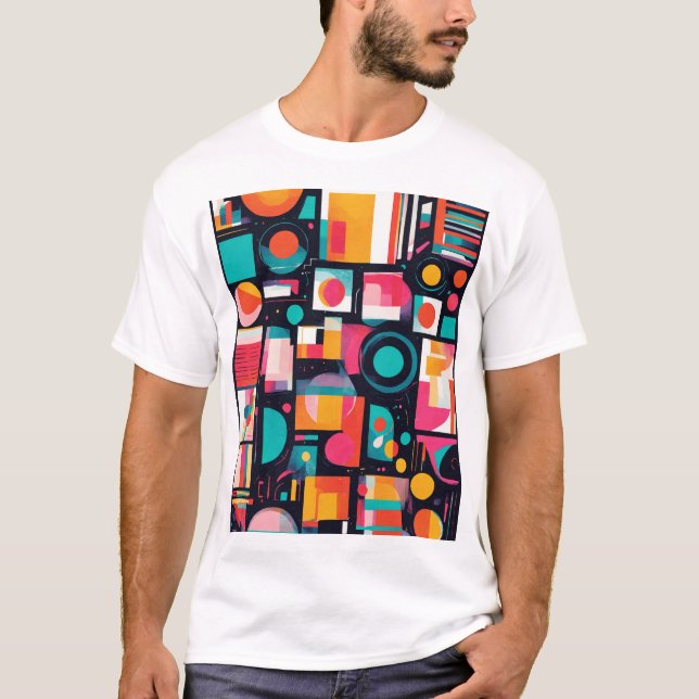 "Vibrant Icon T-Shirt (Front)