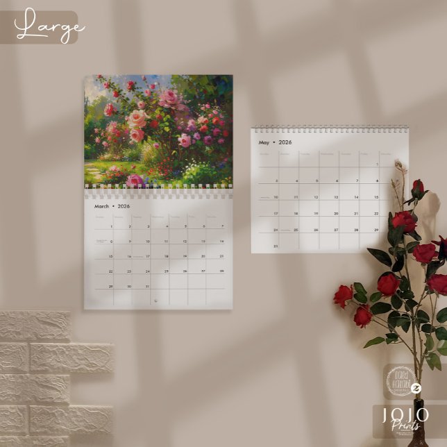 Vibrant Impasto Art Calendar 2026 (Vibrant Impasto Art Calendar 2026-Large)