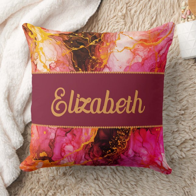 Vibrant Ink Fusion Cushion (Blanket)