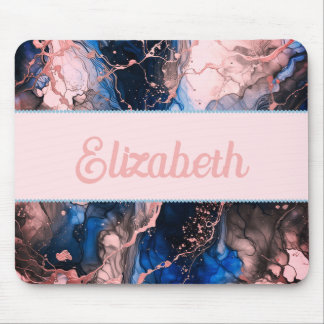 Vibrant Ink Fusion Mouse Mat