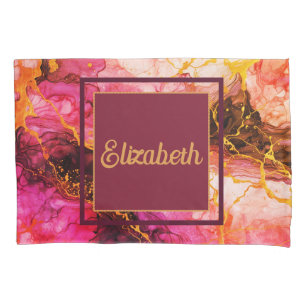 Vibrant Ink Fusion Pillowcase