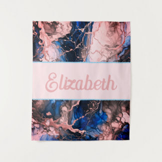 Vibrant Ink Fusion Tapestry