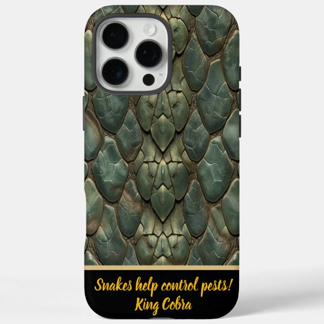 Vibrant, intricate snakeskin patterns Case-Mate iPhone case (Back)