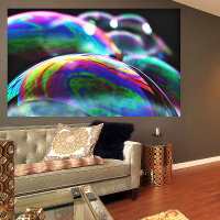 Vibrant Iridescent Bubbles Art – Home and Office