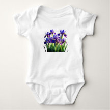 Vibrant Iris Blooms.