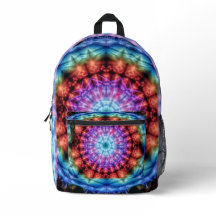 Vibrant Kaleidoscope Mandala Colourful Art