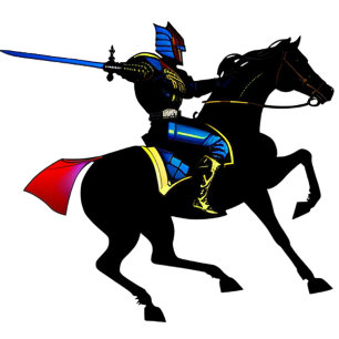  Vibrant Knight Canvas Print Planner Doormat Coffee Mug