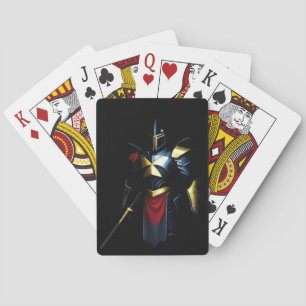 Vibrant Knight Mini Tote Bag Playing Cards