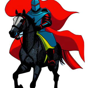 Vibrant Knight T-Shirt Throw Pillow Beverage Coas Coaster