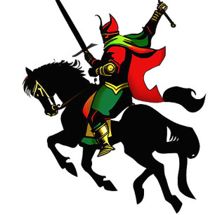 Vibrant Knight T-Shirt Throw Pillow Paper Plates