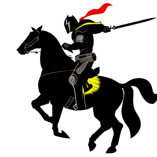 Vibrant Knight Tote Bag (Creator Uploaded)