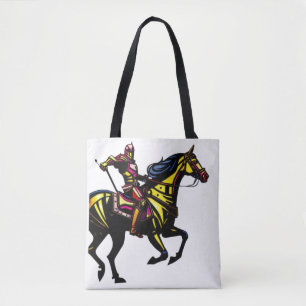 Vibrant Knight Tote Bag