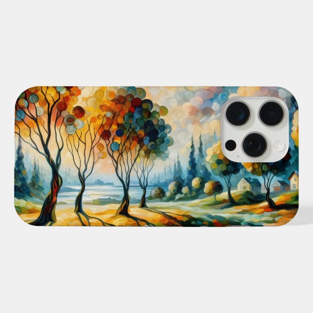Vibrant Landscape iPhone Case (Back Horizontal)