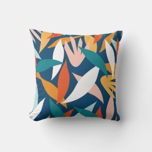 Vibrant Leaf Harmony Cushion