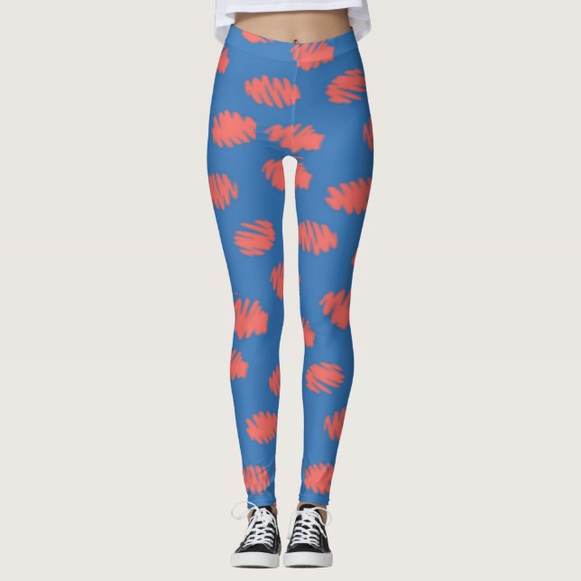 Vibrant Leggings Graphics for Fashion-forward Comf (Front)
