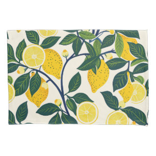 Vibrant Lemon Grove Pillowcase
