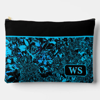 Vibrant Light Blue Cosmetic Pouch