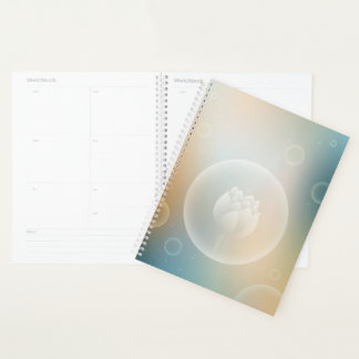 Vibrant Lotus Hardcover Planner