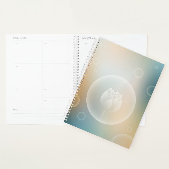 Vibrant Lotus Hardcover Planner (Display)
